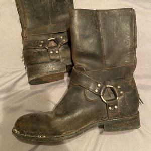 Frye Moto Boots